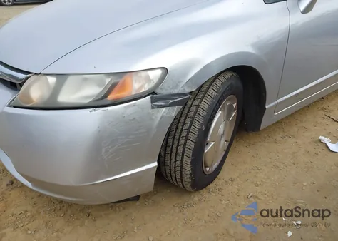 2006 Honda Civic Hybrid z USA, uszkodzony, nr VIN JHMFA362X6S006319